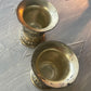 Brass Smoking Set with Lighter and Pre-roll Holder
