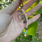 Rib Bone and Crystal Necklace